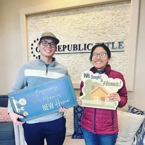 Ian and Amy were happy with their experience